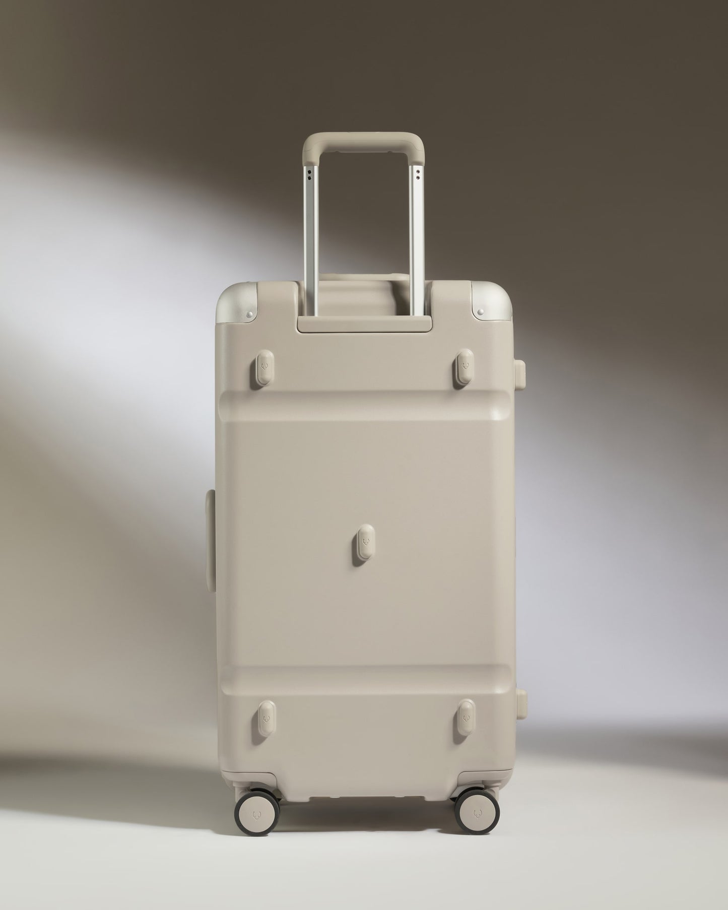 Trunk Luggage in Sandstone - Heritage Stripe