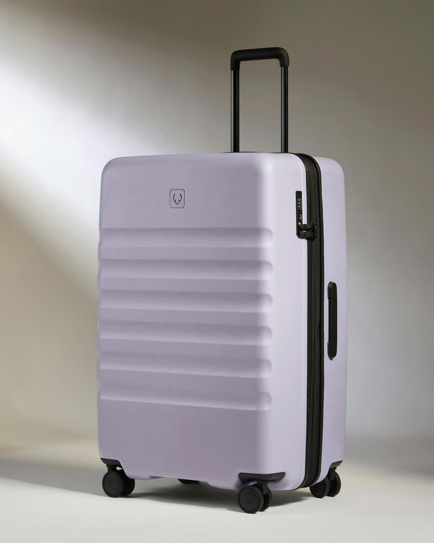 Large Carry-on Luggage Set in Meadow Purple - Icon Stripe