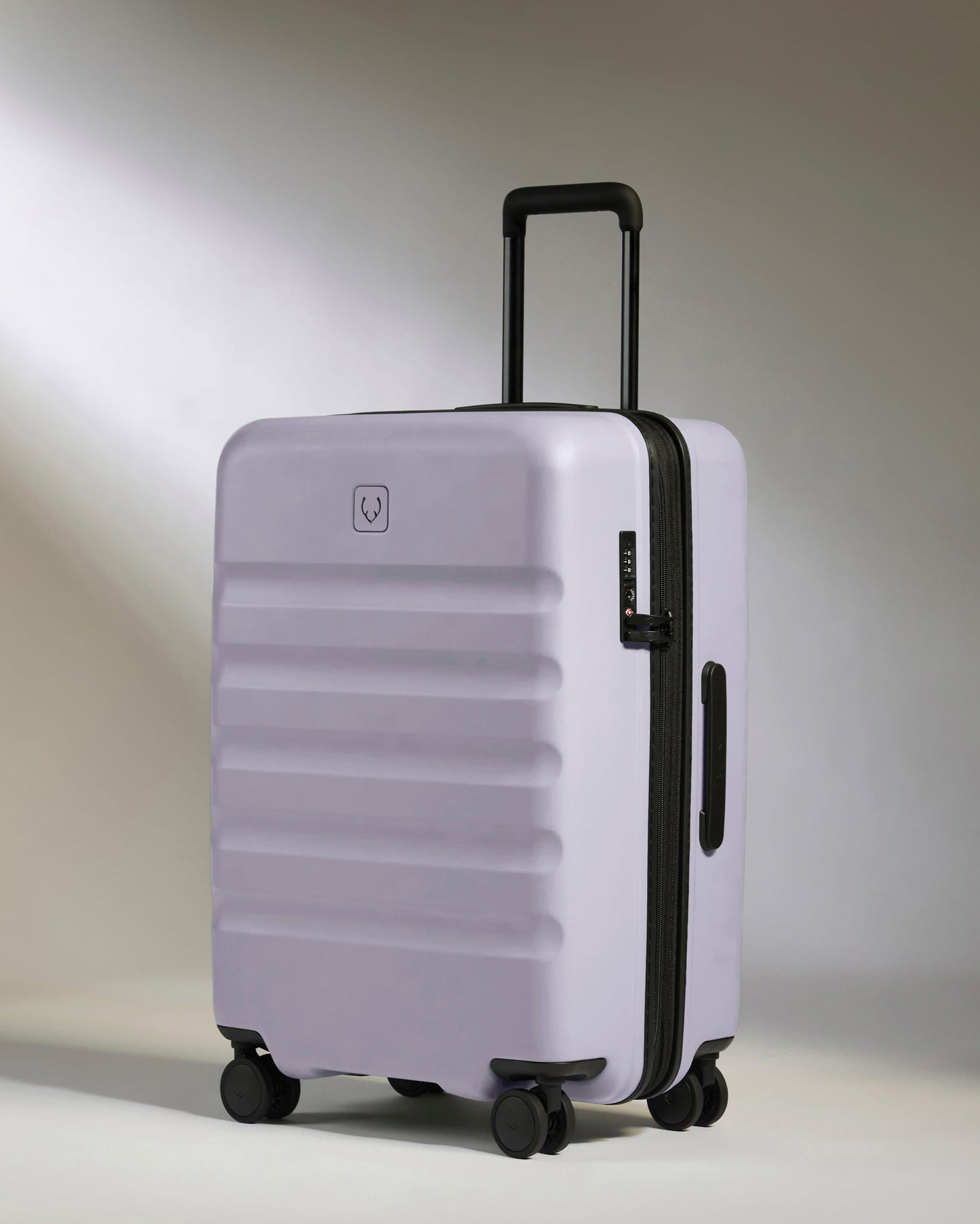 Large Carry-on Luggage Set in Meadow Purple - Icon Stripe