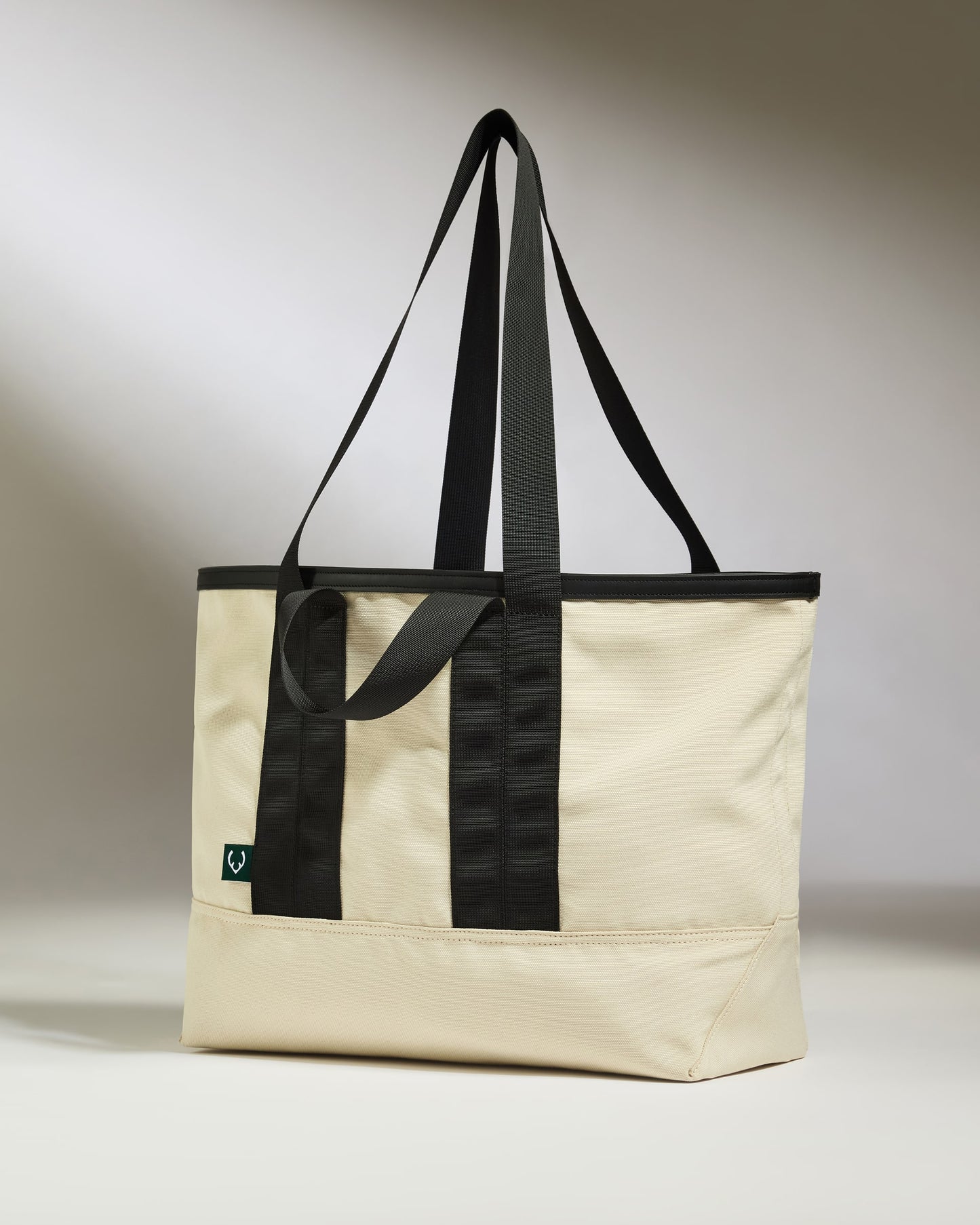 Reversible Tote Bag in Cream/Black - Summer Capsule