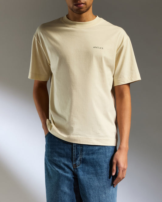 Travel Essential T-Shirt in Cream