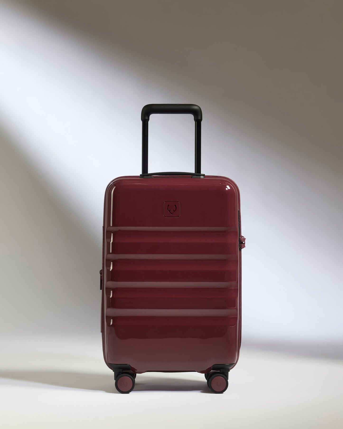 Expandable Carry-on Luggage in Cedar Red Gloss - Icon Stripe