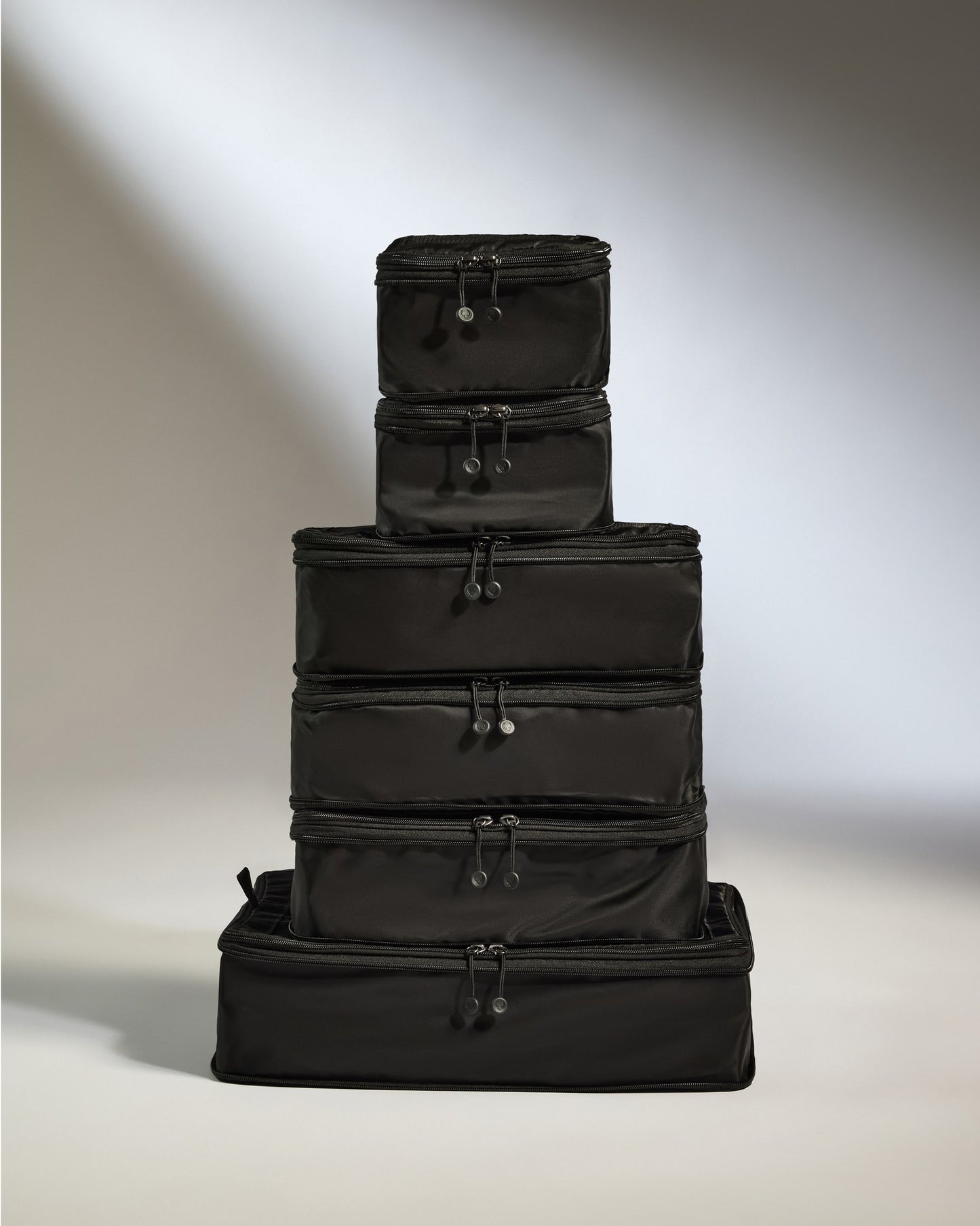 Packing Cubes in Black - Set of 6