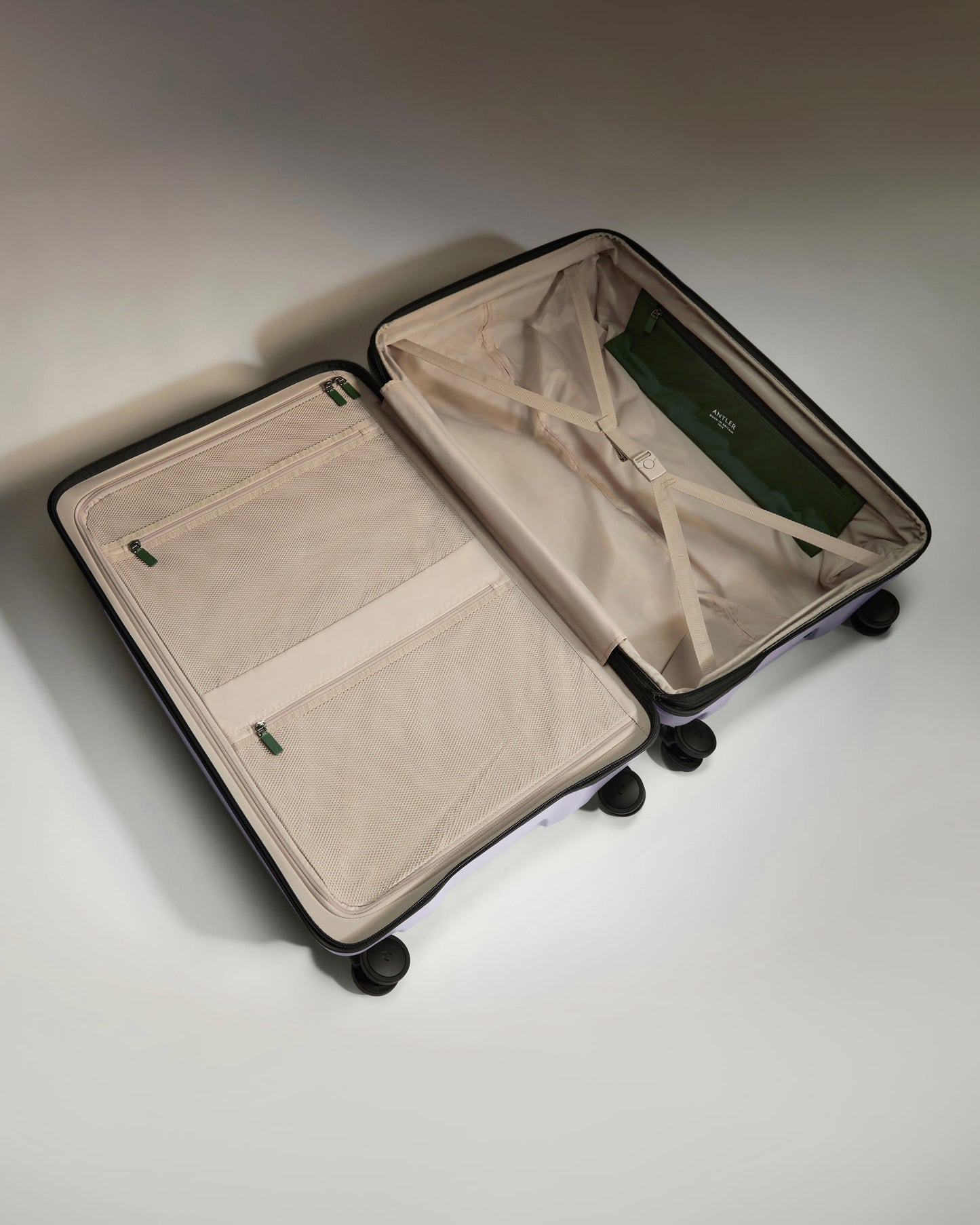 Large Carry-on Luggage Set in Meadow Purple - Icon Stripe
