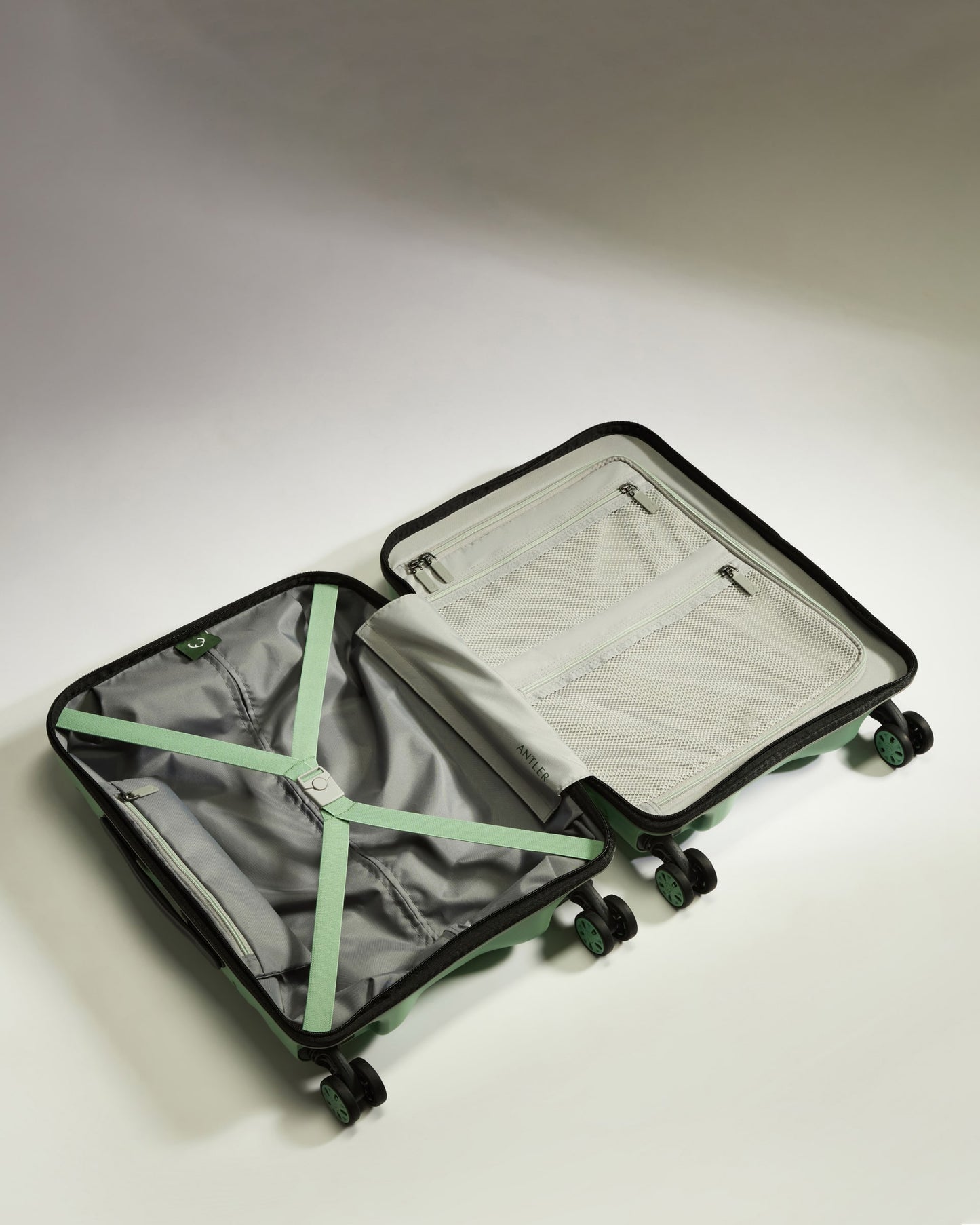 Expandable Carry-on Luggage in Mineral - Lincoln