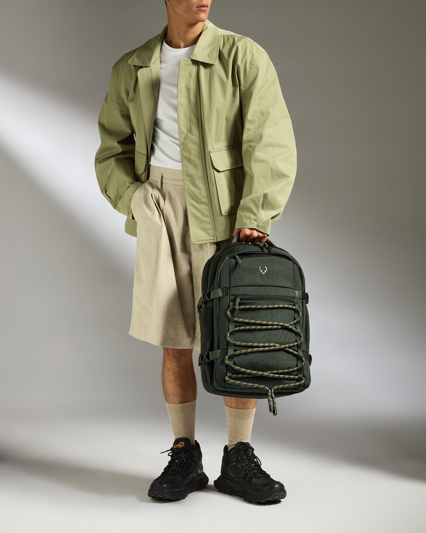 Discovery Backpack in Dark Forest Green
