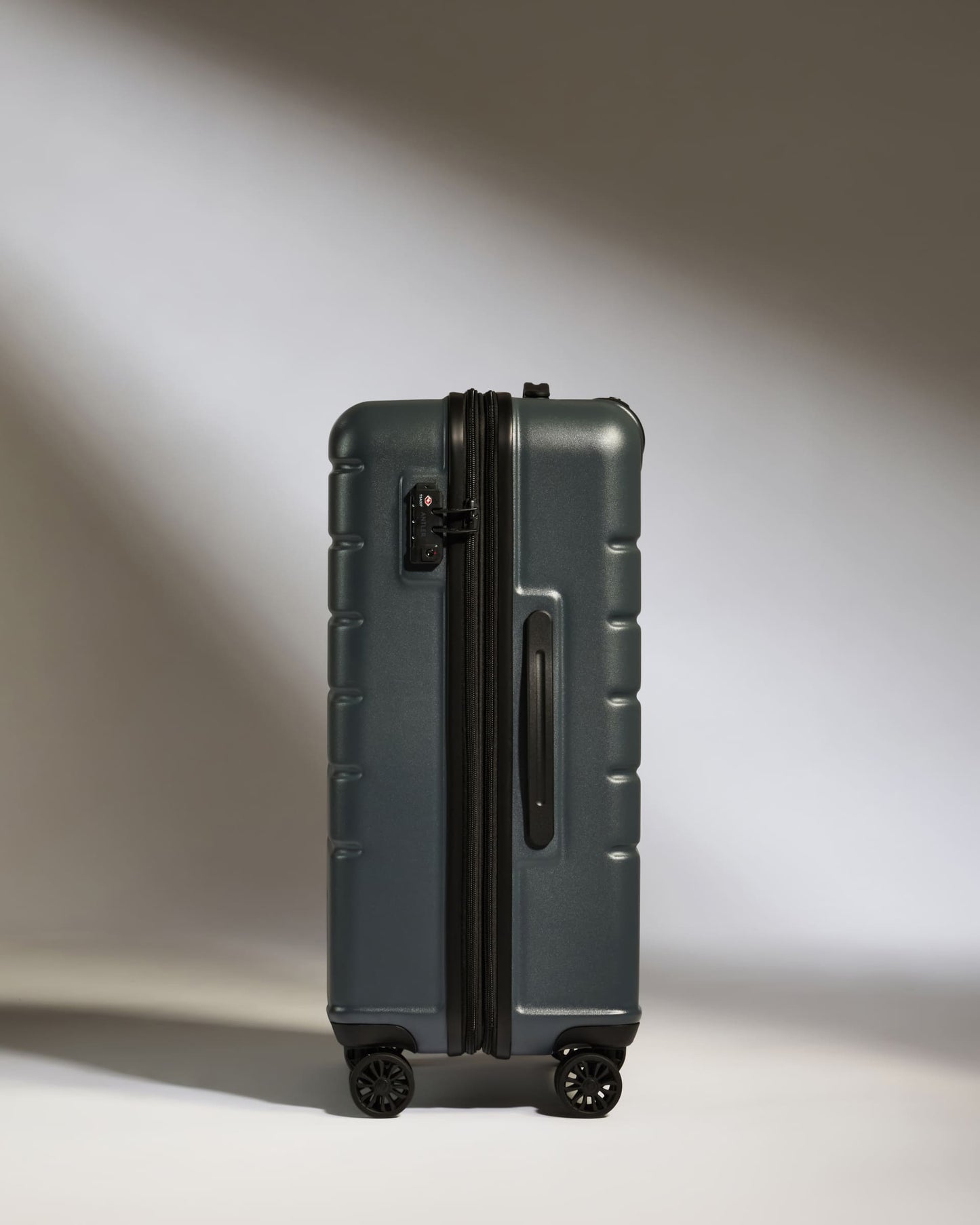 Medium Luggage in Granite Grey - Logo