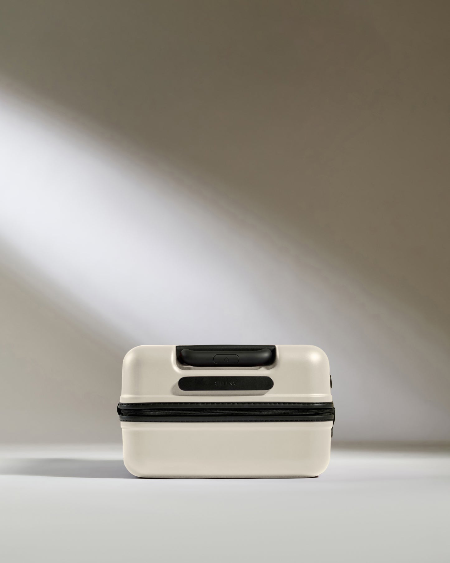 Large Carry-on Luggage in Taupe - Icon Stripe