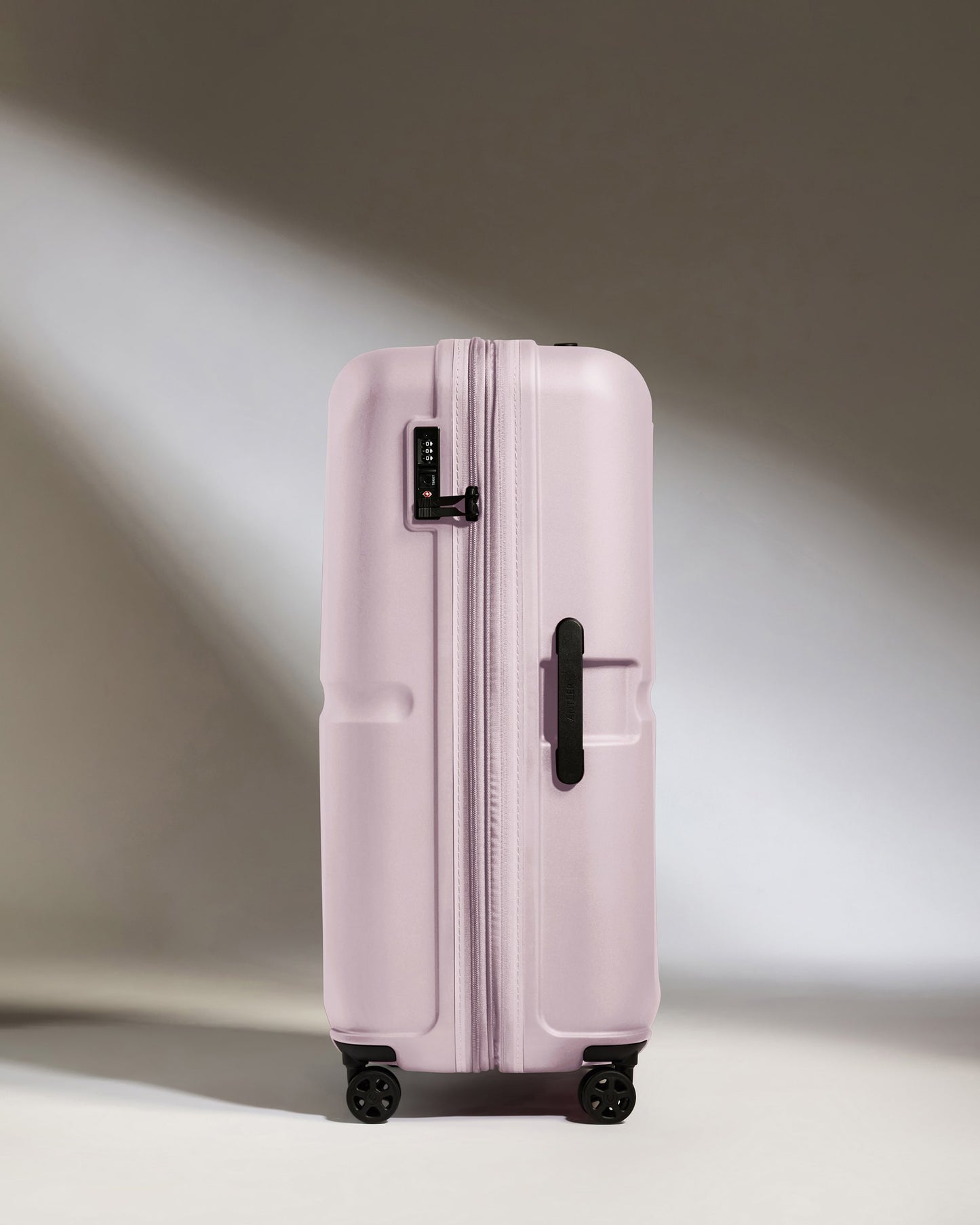 Large Luggage in Dusk Pink - Single Stripe
