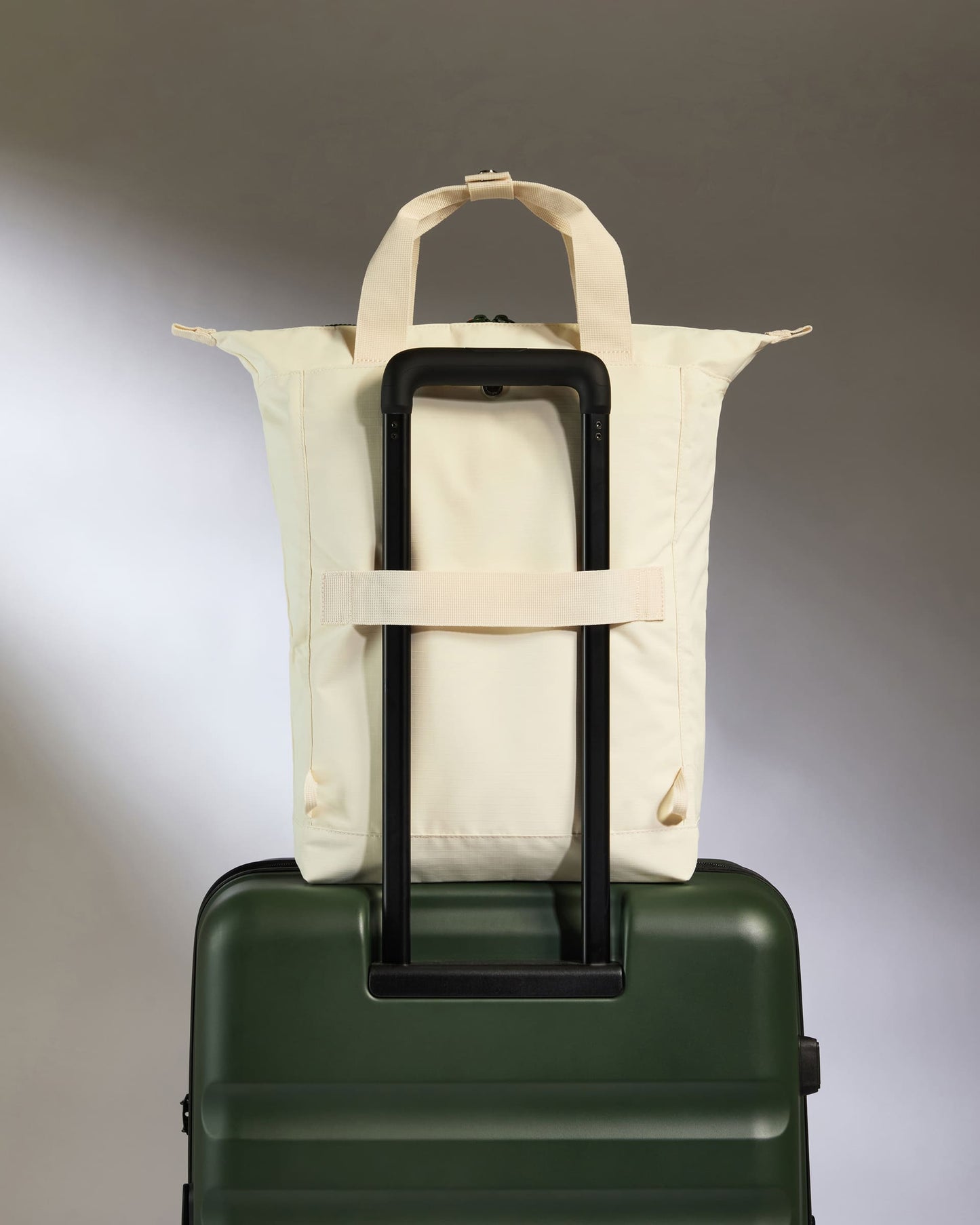 Essential 2-in-1 Tote Backpack in Stone