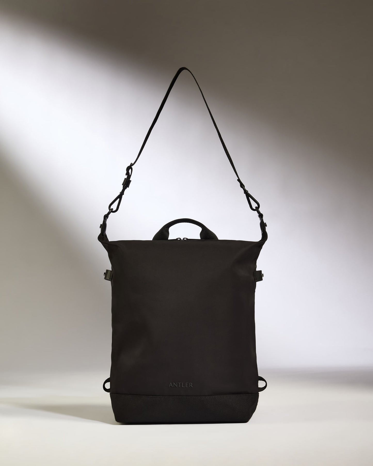 Icon 2-in-1 Tote Backpack in Black