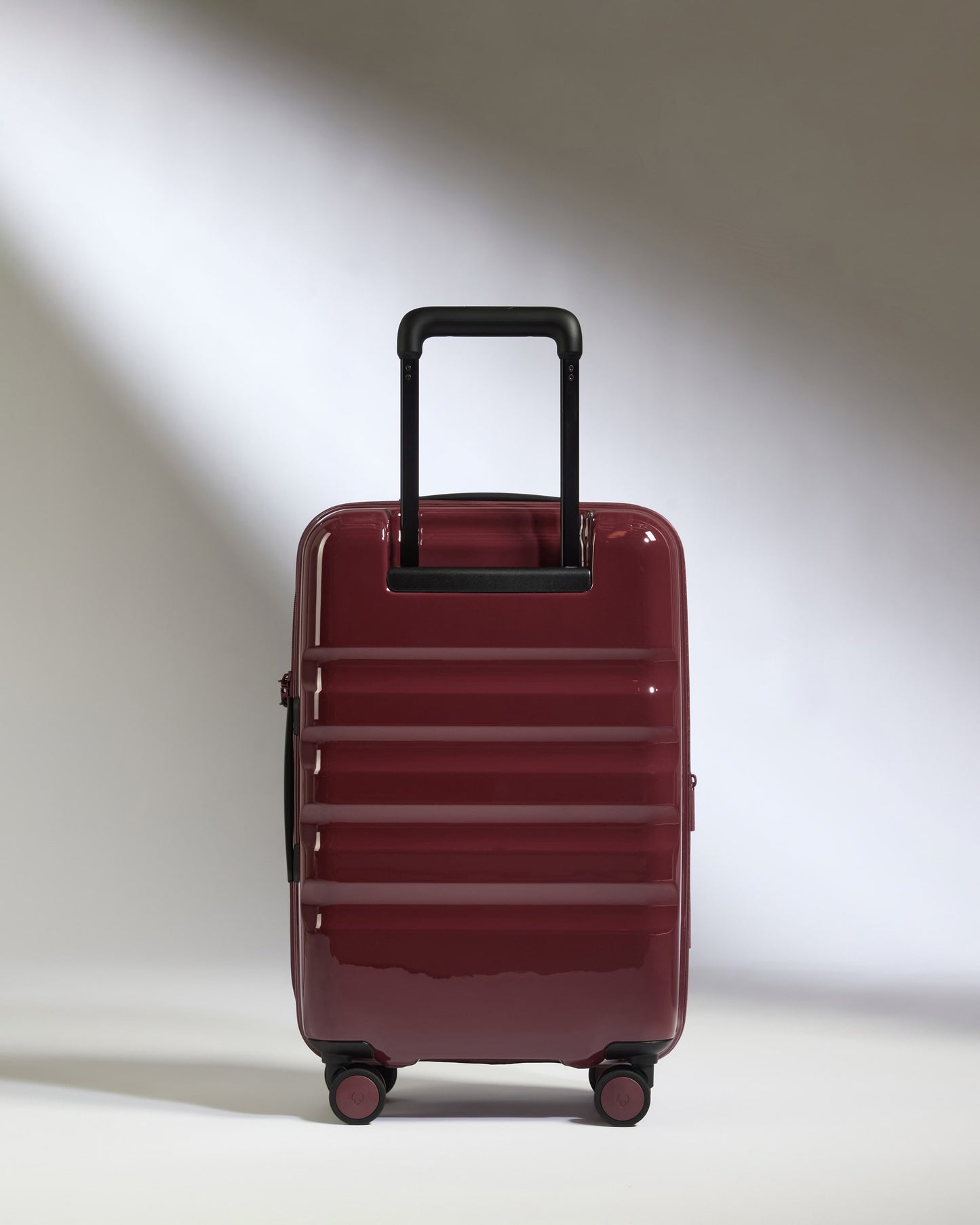 Expandable Carry-on Luggage in Cedar Red Gloss - Icon Stripe