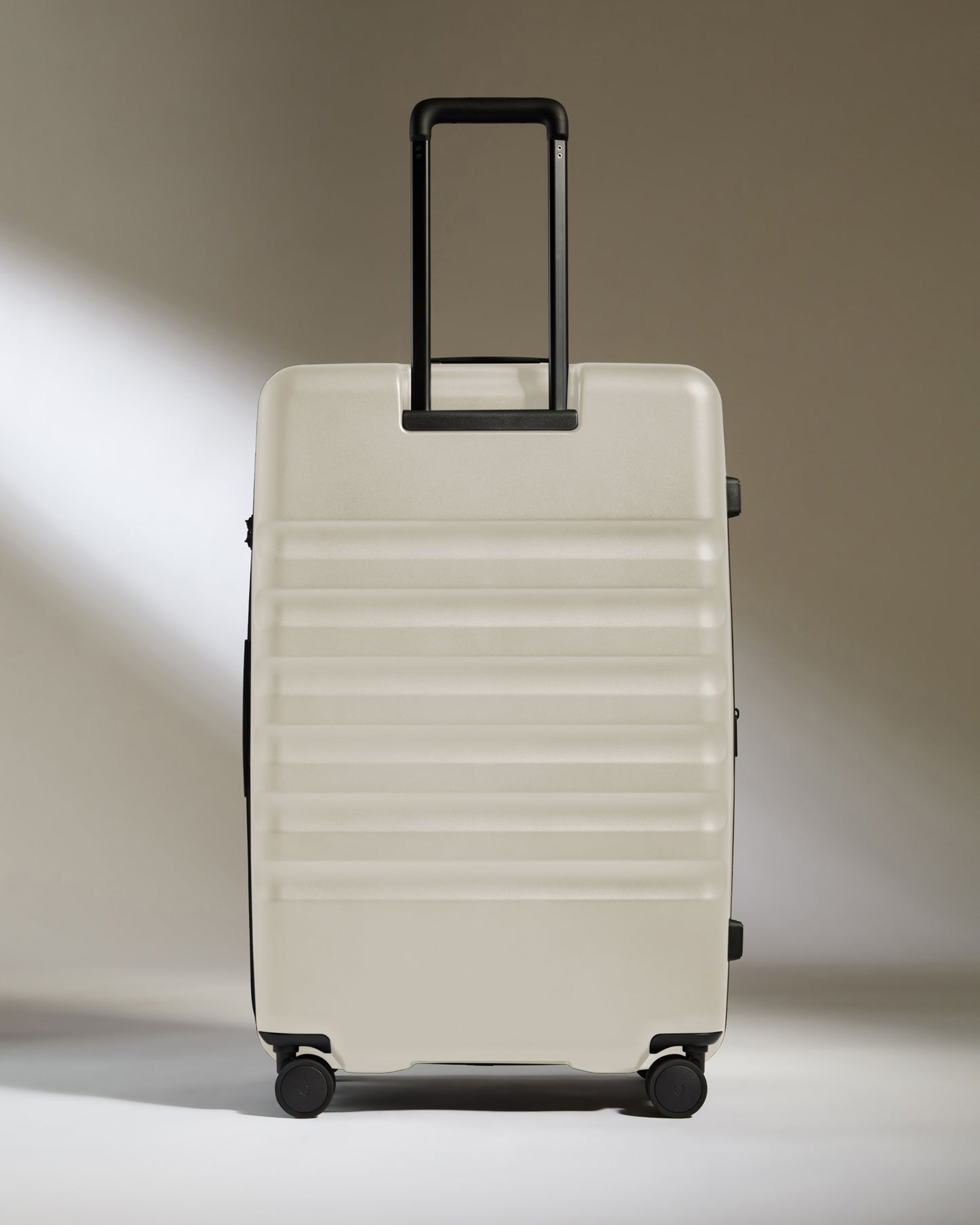 Large Luggage in Taupe - Icon Stripe