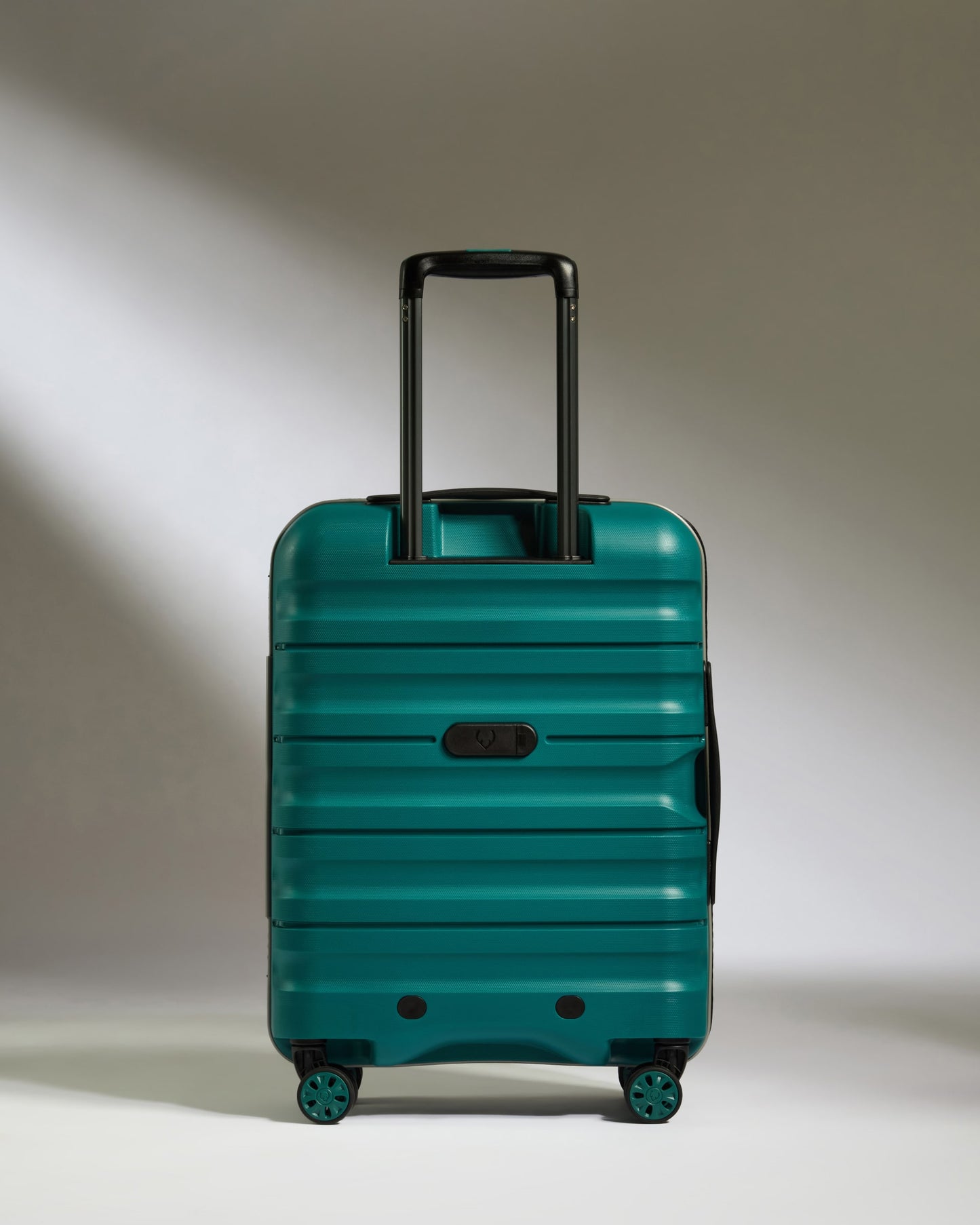 Expandable Carry-on Luggage in Deep Teal - Lincoln