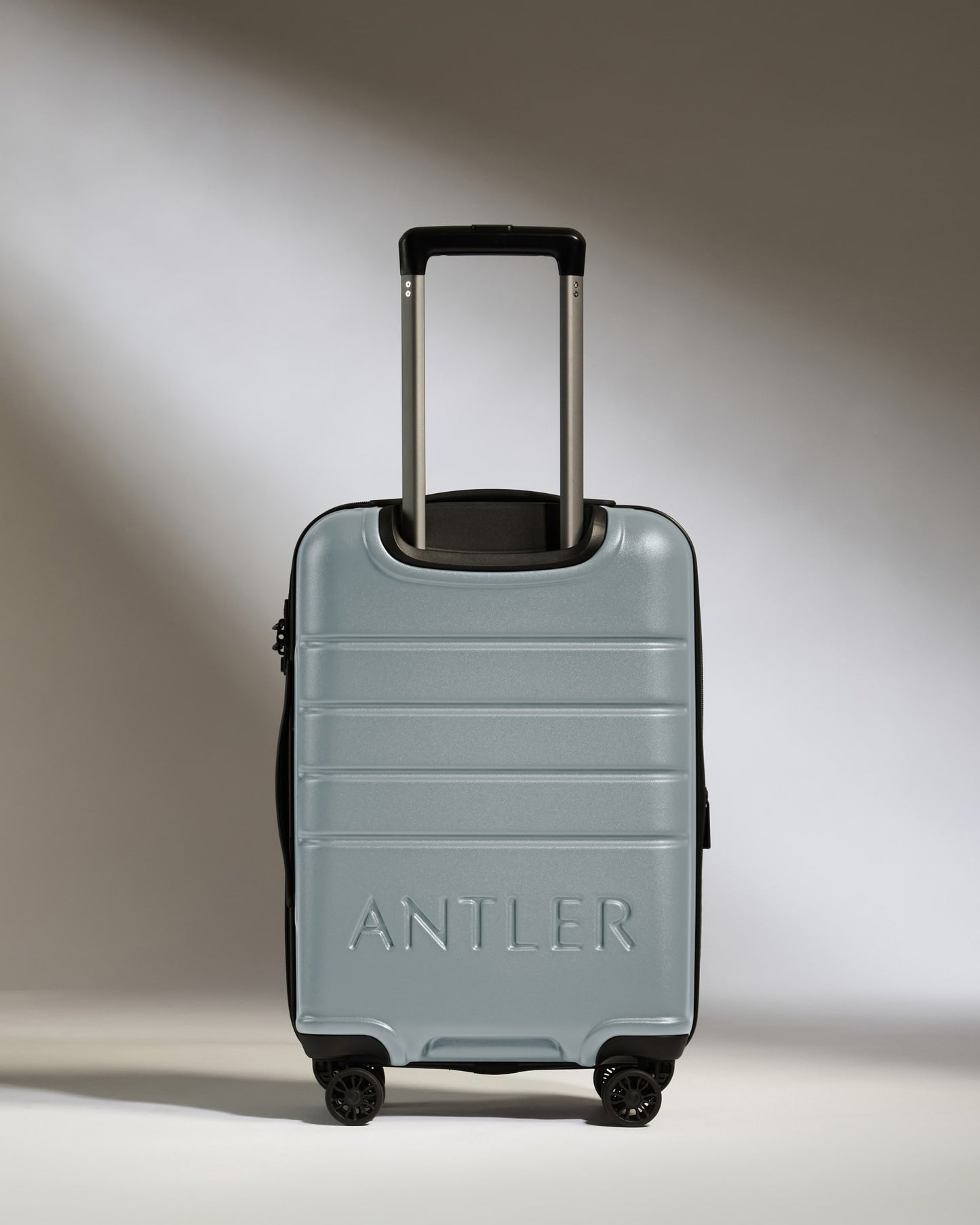 Expandable Carry-on Luggage in Cool Grey - Logo