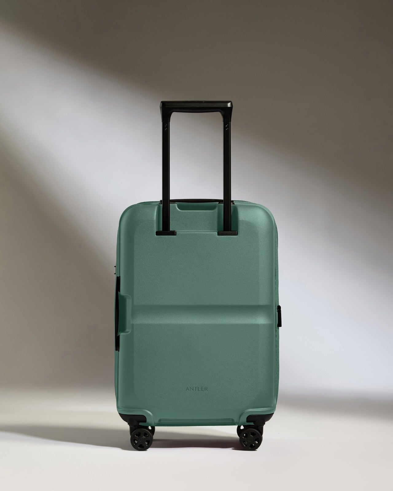 Expandable Carry-on Luggage in Seagrass Green - Single Stripe