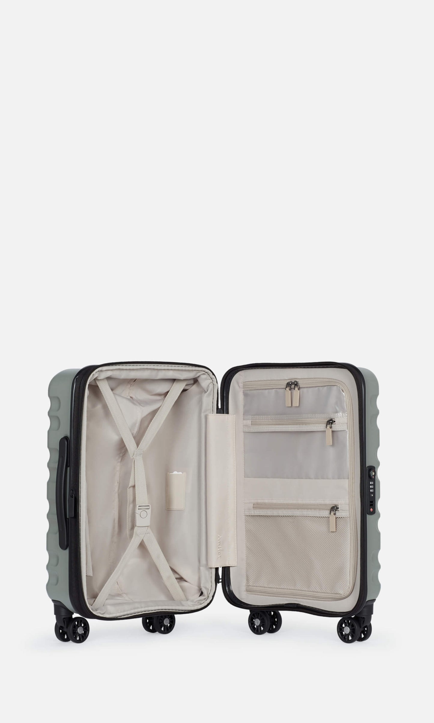 Expandable Carry-on Luggage in Sage - Clifton