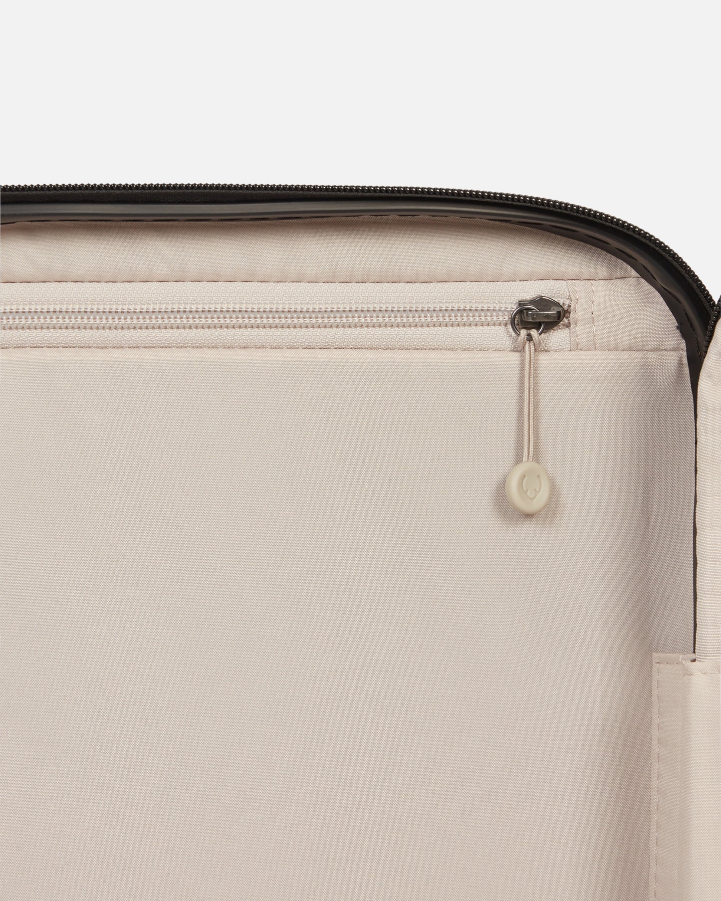 Medium Luggage in Black - Logo