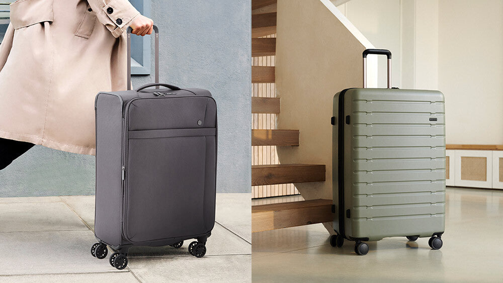 Hard-shell luggage vs soft-shell luggage