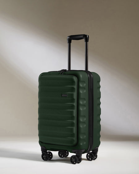 Carry-on with Pocket in Woodland Green - Clifton