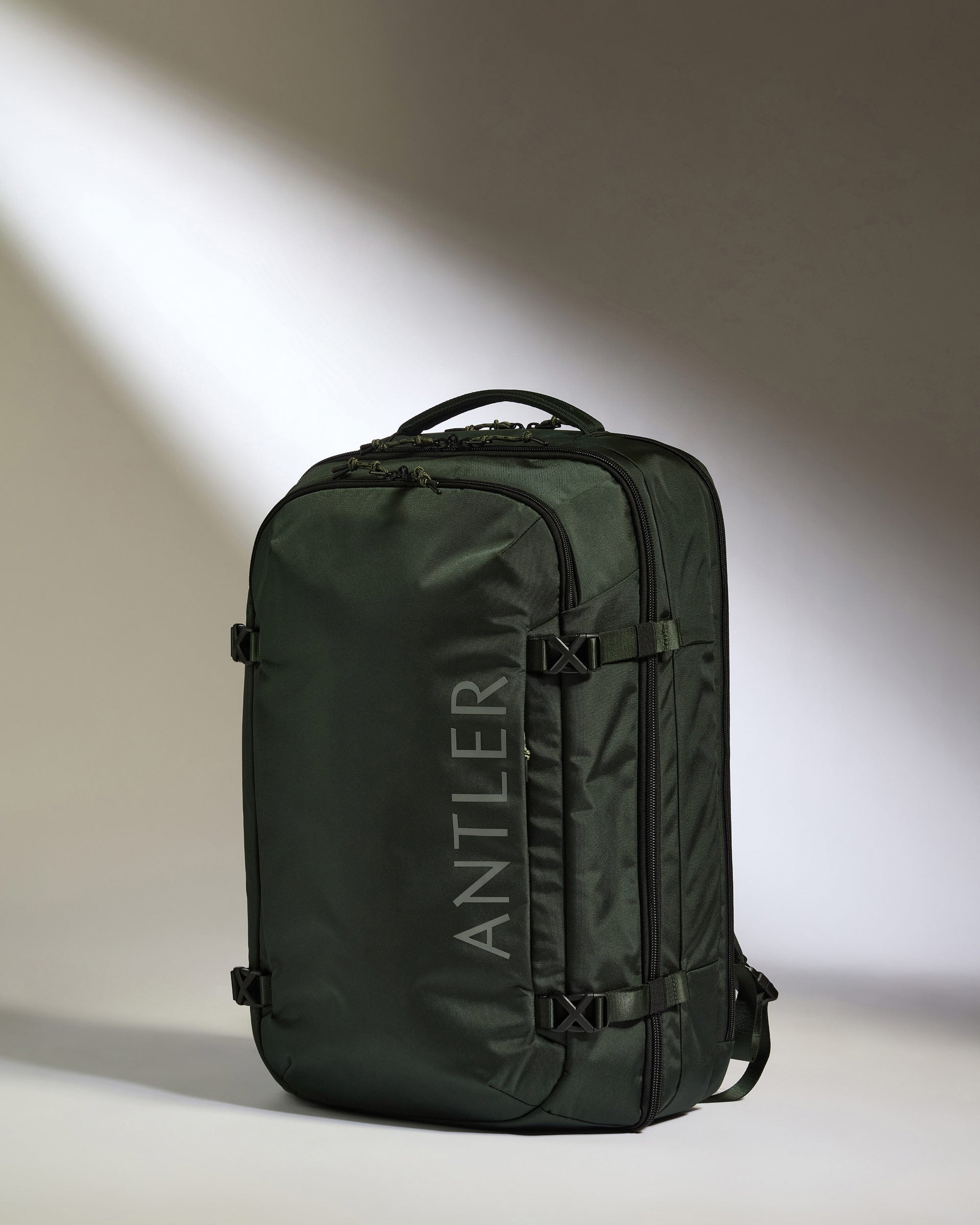 Discovery 60L Hybrid Duffle Backpack in Dark Forest Green