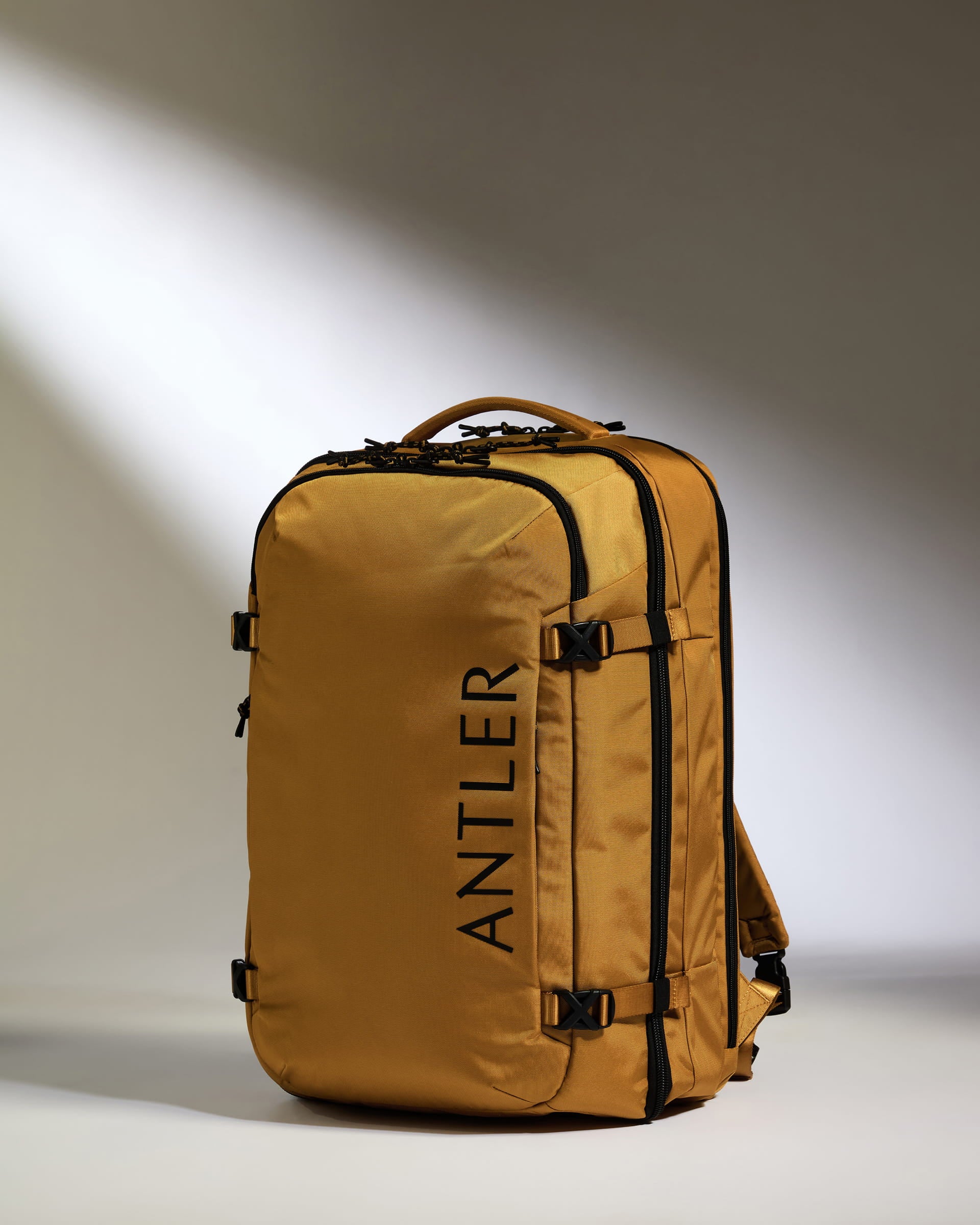 australian made travel backpacks Discovery 60L Backpack in Yellow 9x10x17 Personal Bag United one large front pocket epos:travel_sub:Travel Bags Size:1.5 Ounce