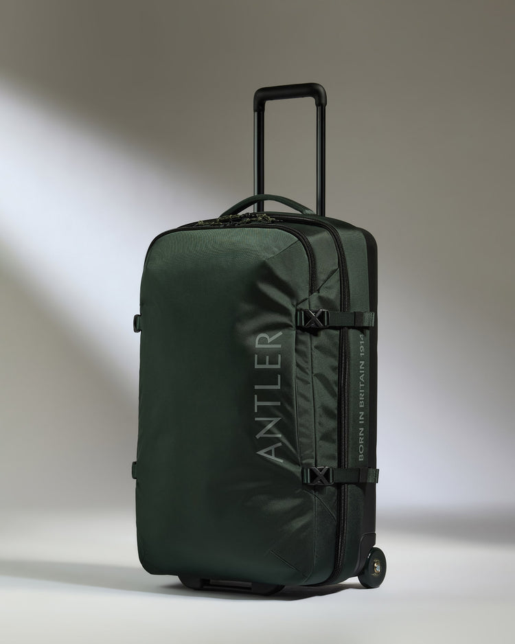 Discovery Wheeled Duffel in Dark Forest Green