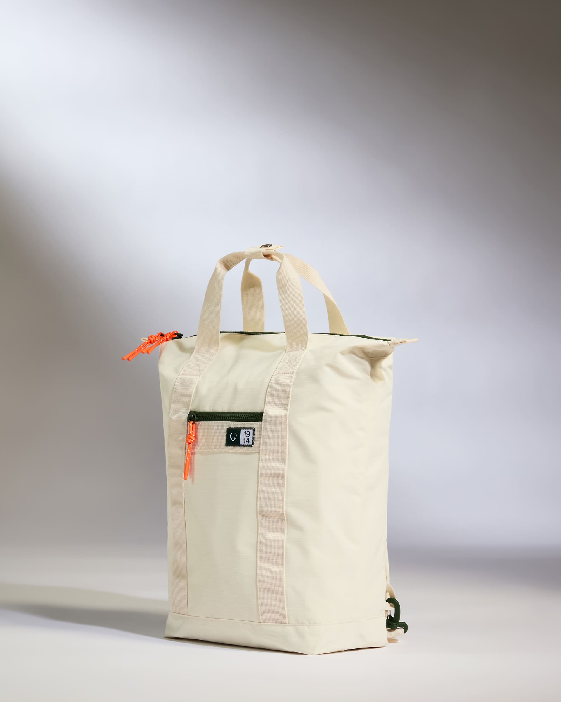 Essential 2-in-1 Tote and Backpack in Beige Travel Lifestyle