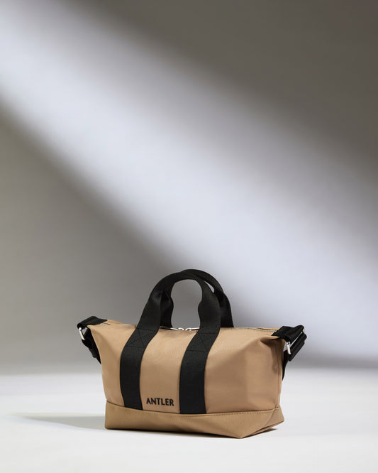 Icon Mini Crossbody Bag in Sand