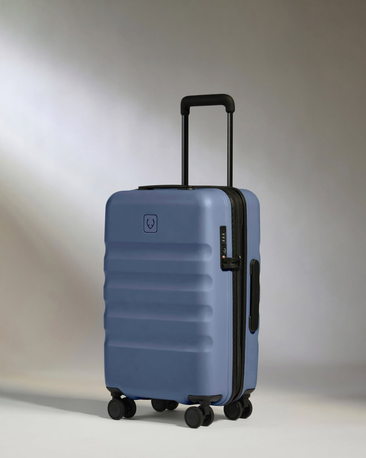 Expandable Carry-on Luggage in Ocean Blue - Icon Stripe