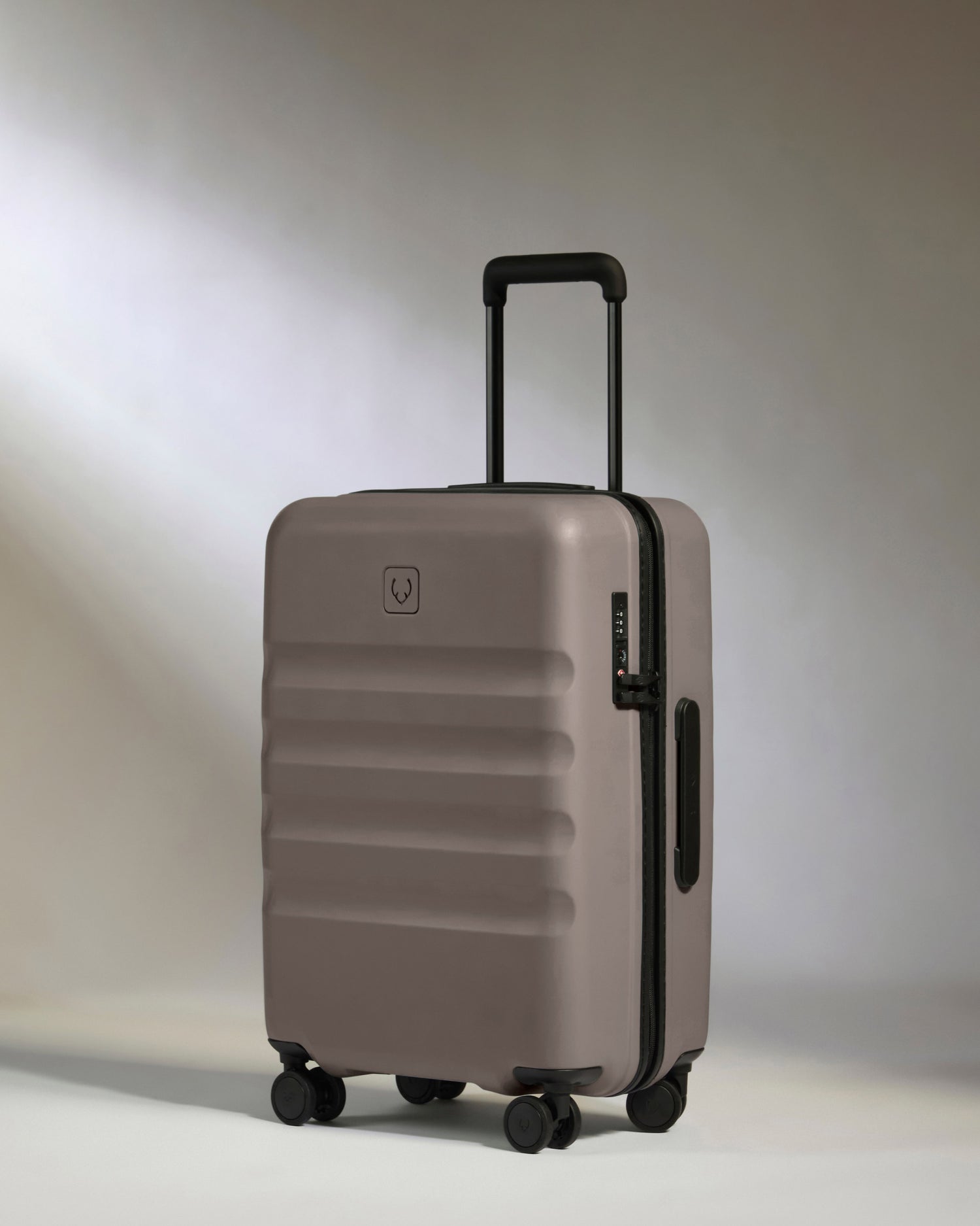 Large Carry-on Luggage in Pebble Grey - Icon Stripe