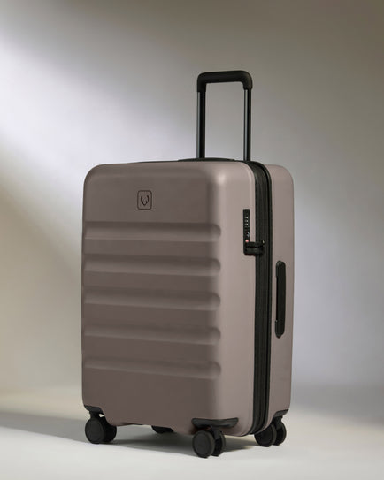 Medium Luggage in Pebble Grey - Icon Stripe