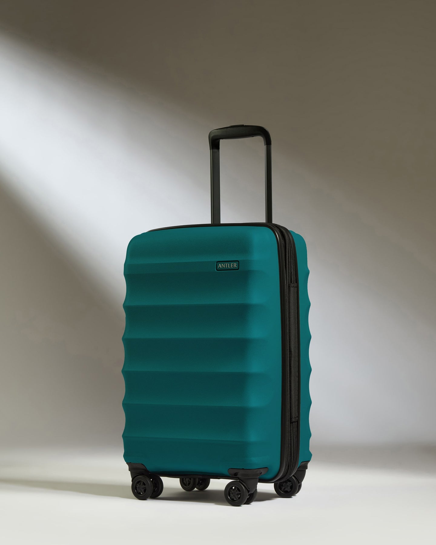 Expandable Carry-On Luggage in Deep Teal - Juno