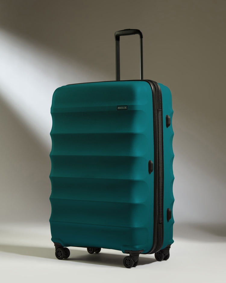 Large Luggage in Deep Teal - Juno