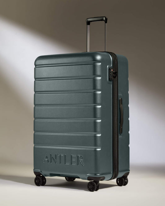 Large Luggage in Granite Grey - Logo