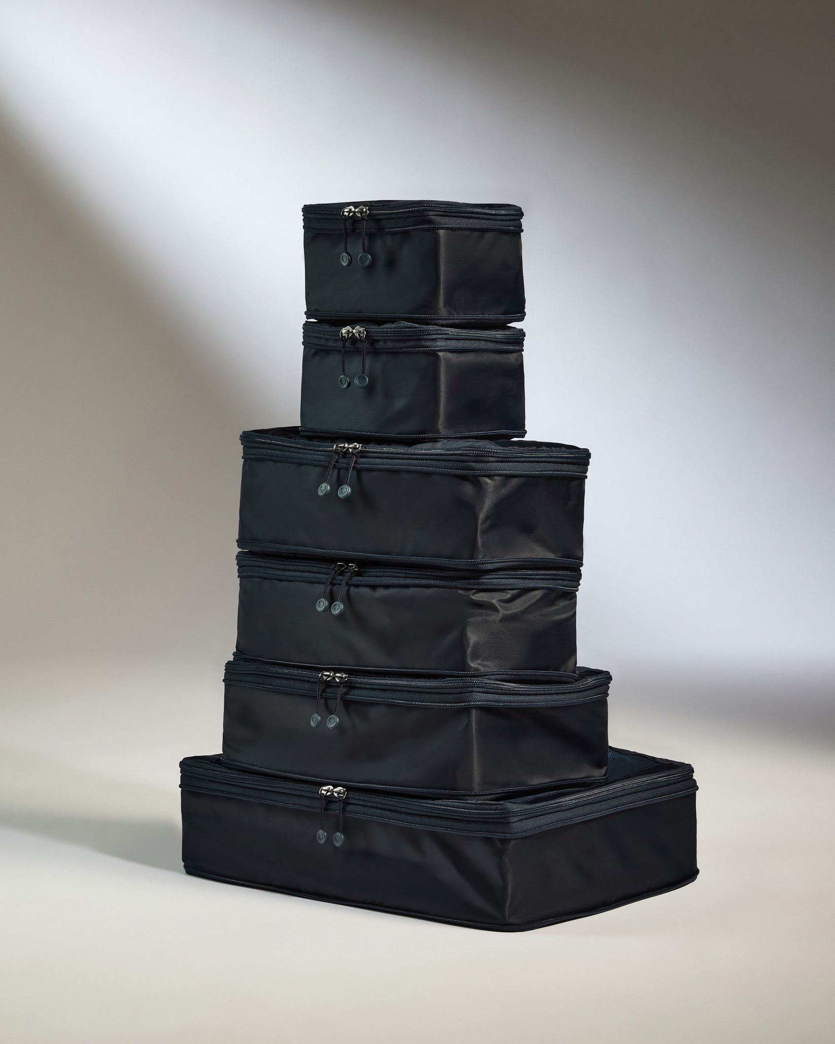 Packing Cubes in Navy Blue Set of 6 | Travel Accessories | Packing ...