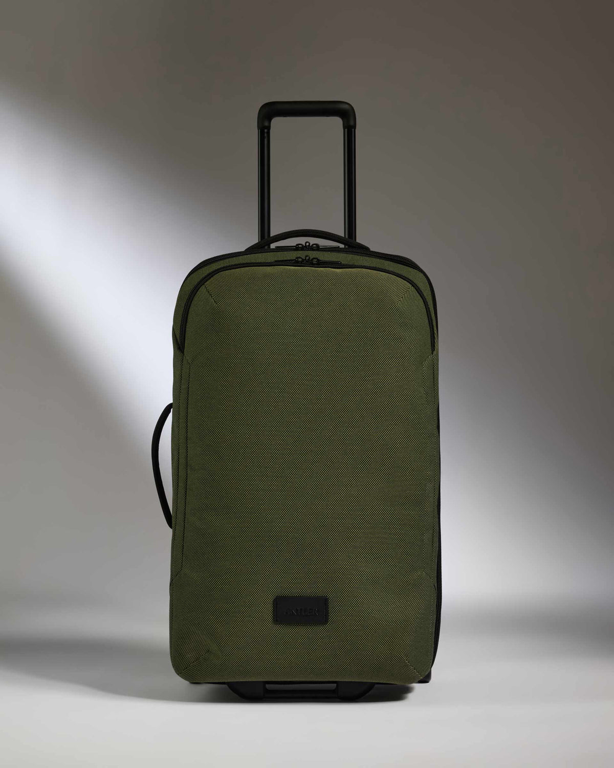 Antler Weave Wheeled Duffel in Olive Green