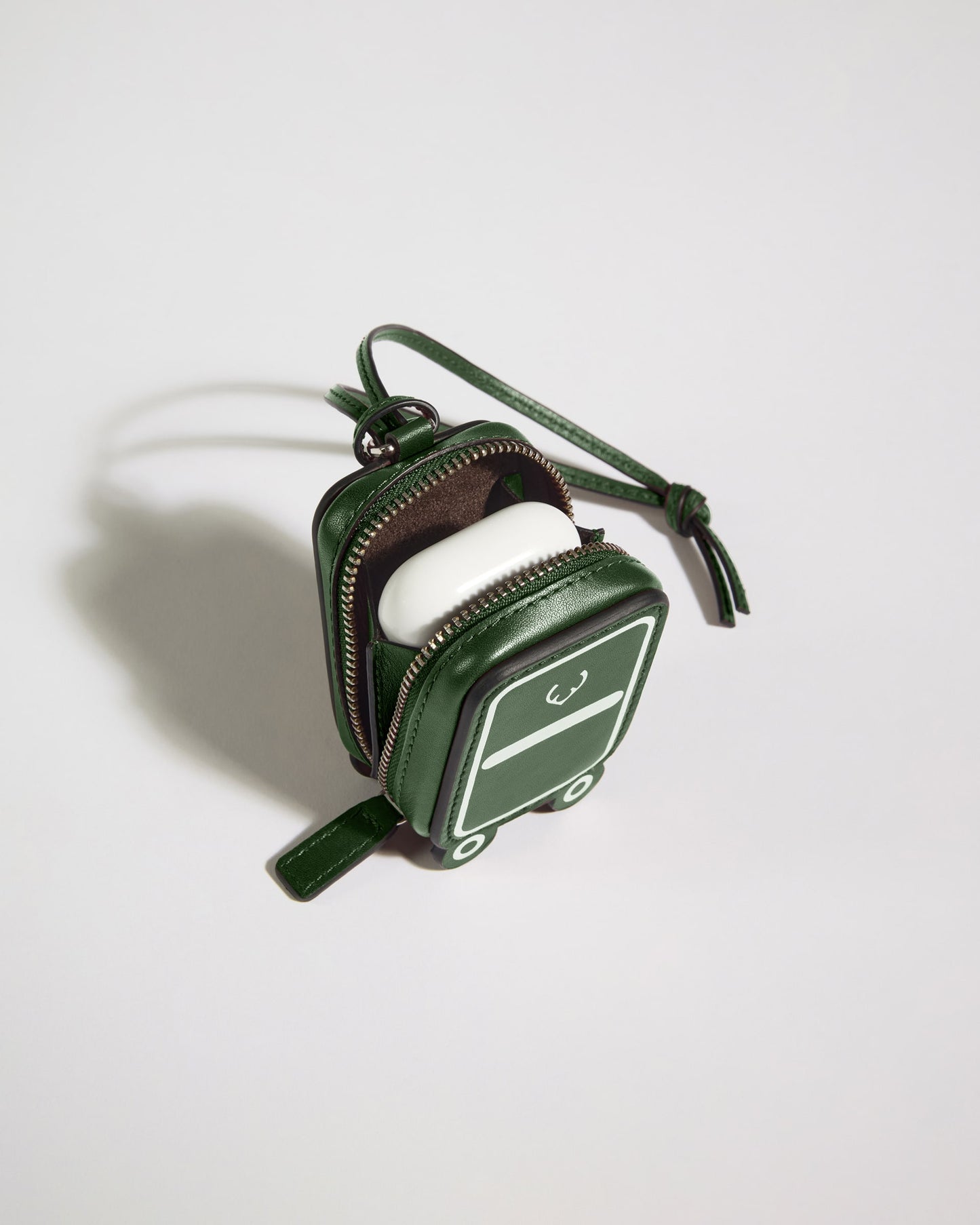 Heritage Leather AirPods Case in Green