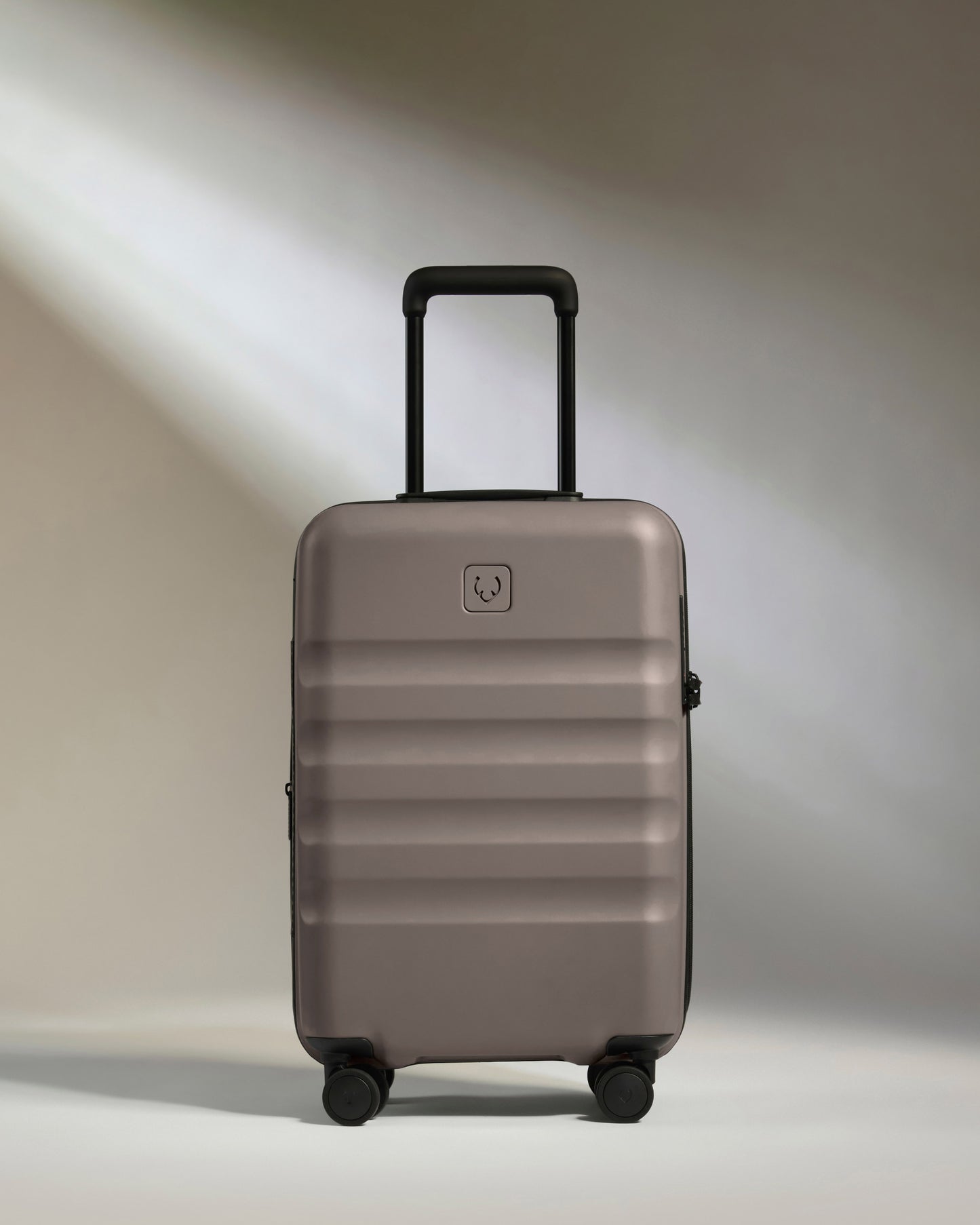 Expandable Carry-on Luggage in Pebble Grey - Icon Stripe
