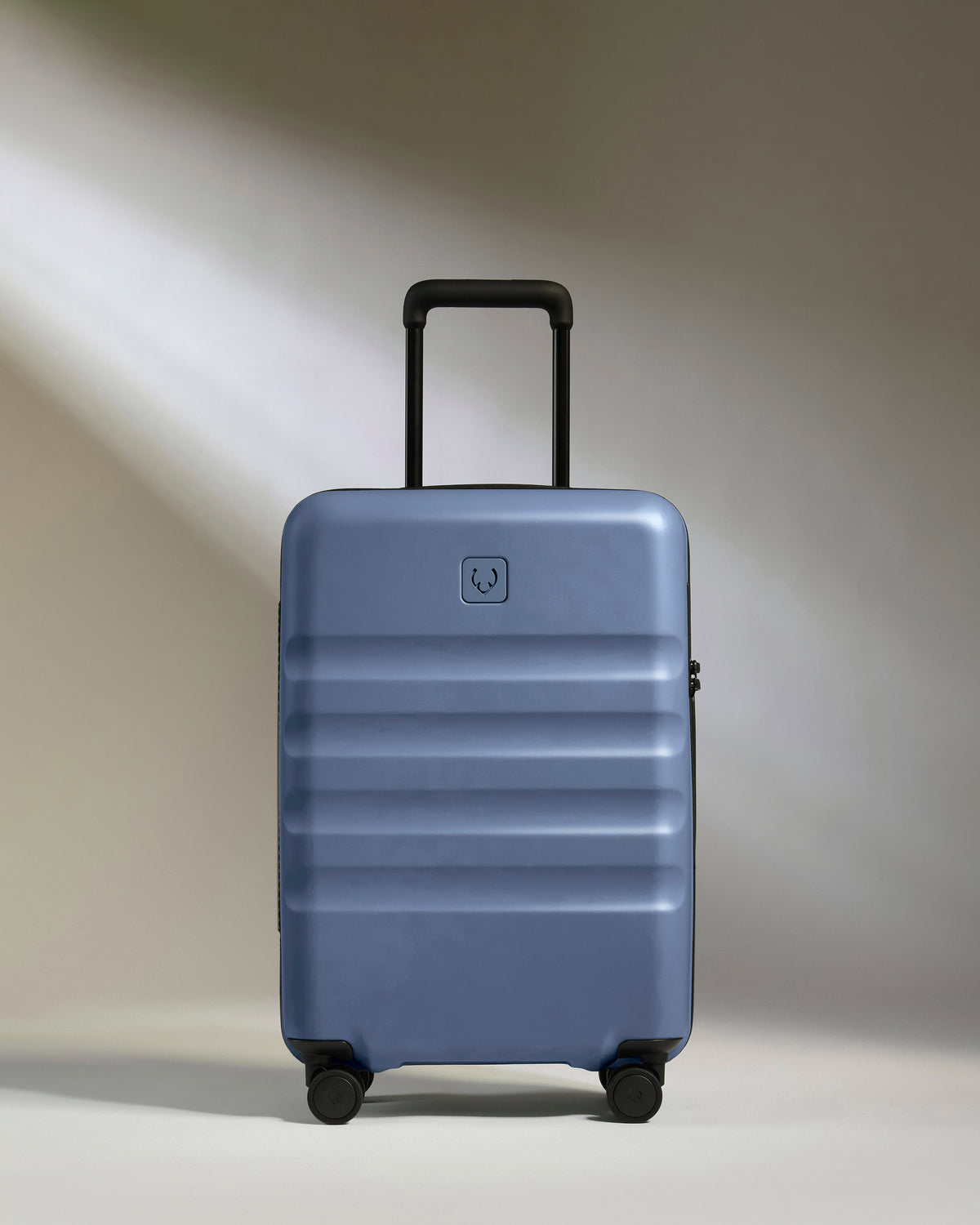 Large Carry-on Luggage in Ocean Blue - Icon Stripe