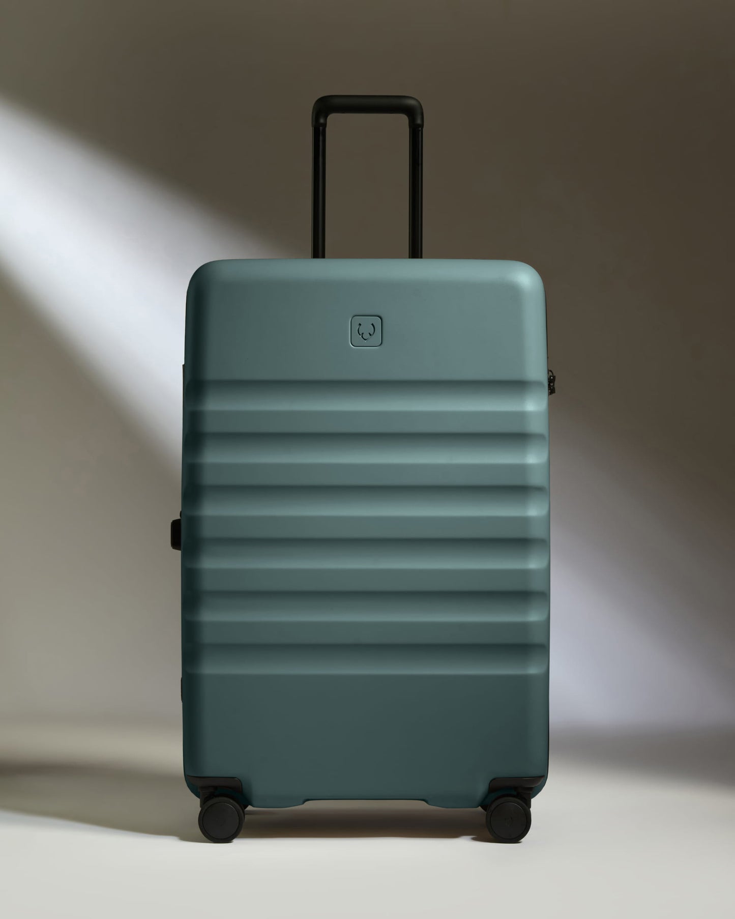 Large Luggage in Glade Blue - Icon Stripe