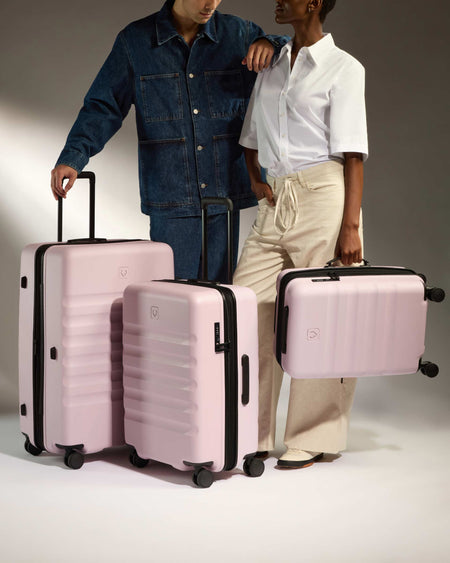 Icon Stripe Set with Expander Cabin in Moorland Pink