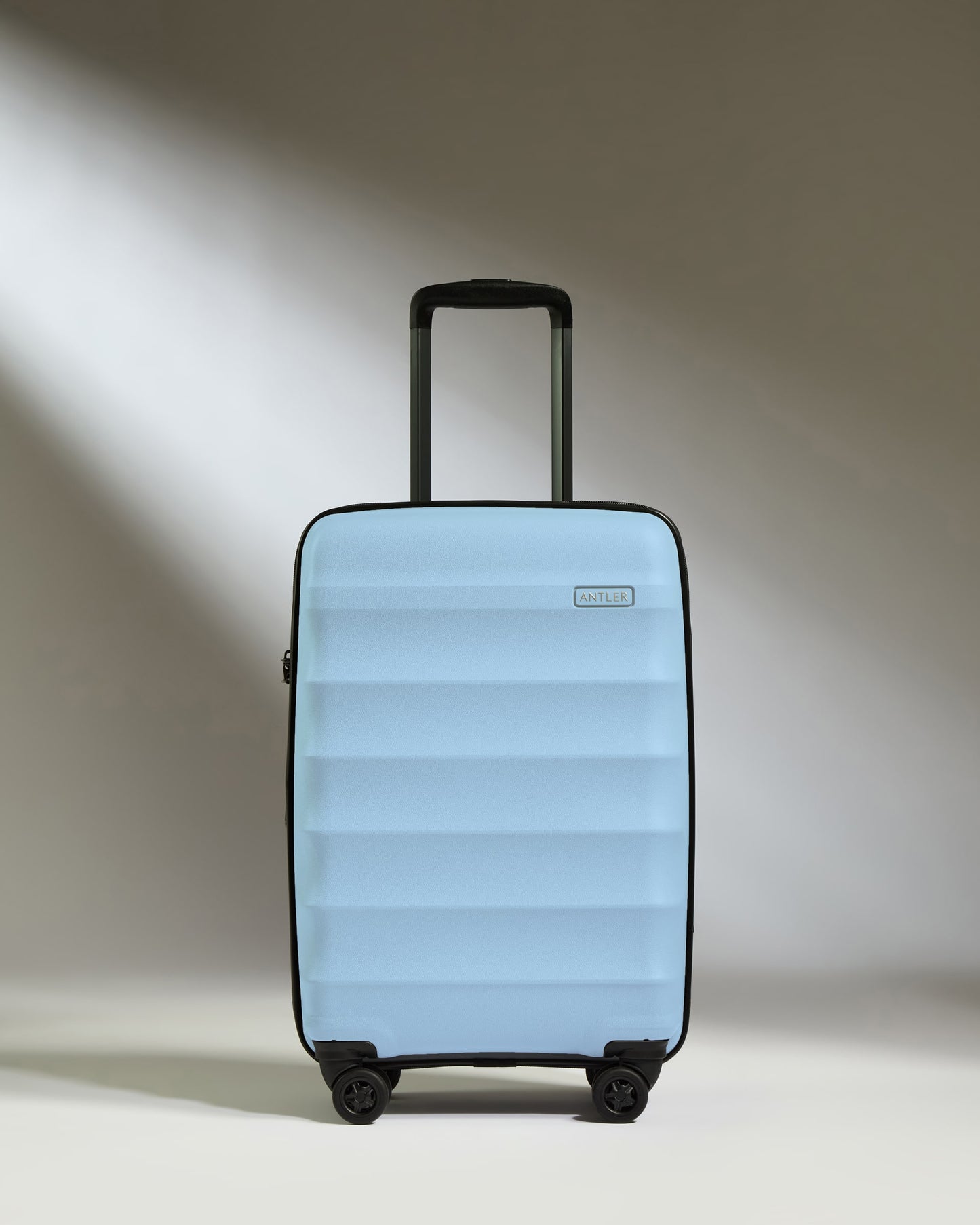 Expandable Carry-On Luggage in Stone Blue - Juno