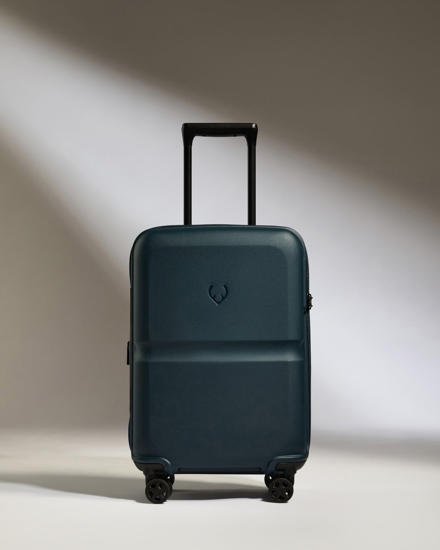 Expandable Carry-on Luggage in Indigo Blue - Single Stripe