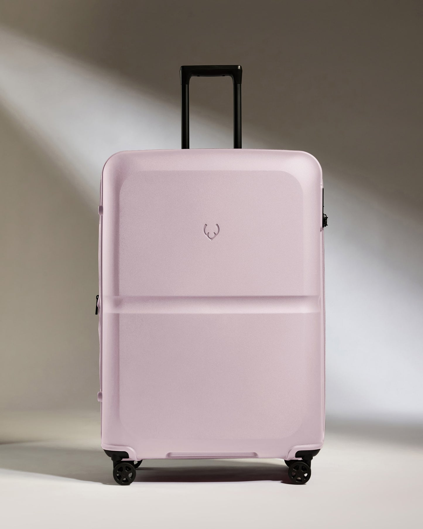 Large Luggage in Dusk Pink - Single Stripe