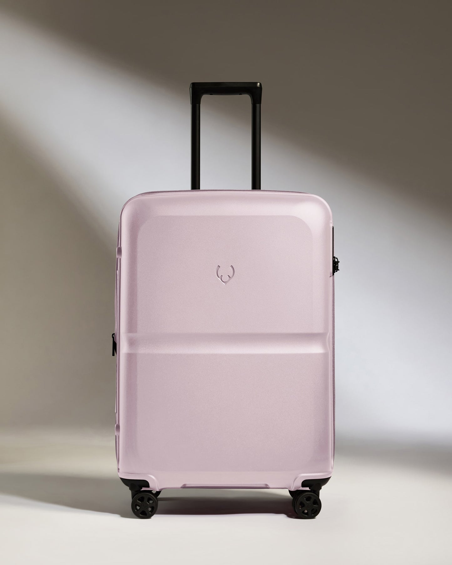 Medium Luggage in Dusk Pink - Single Stripe