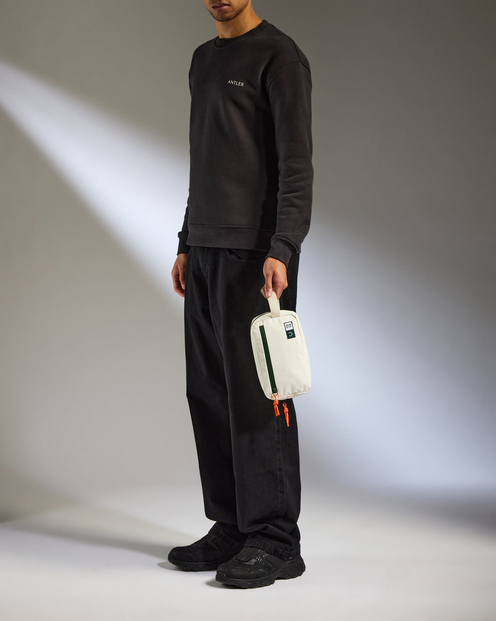 Essential Wash Bag in Beige | Travel Accessories & Travel Toiletry Bag ...
