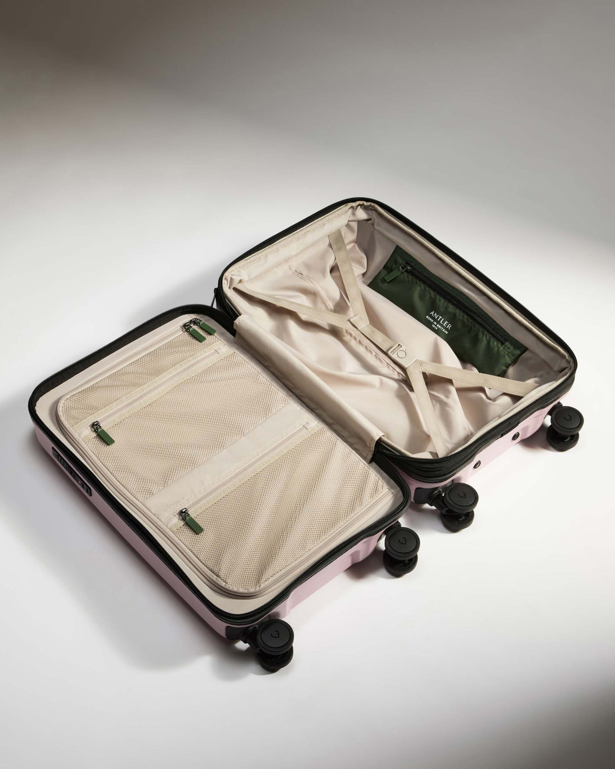 Expandable Carry-on Luggage in Pink - Icon Stripe | Lightweight & Hard ...