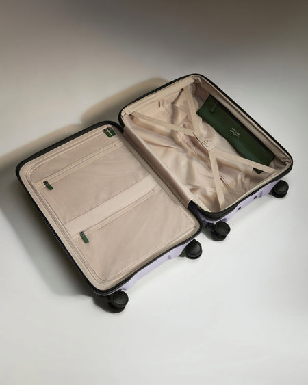 Medium Luggage in Meadow Purple - Icon Stripe