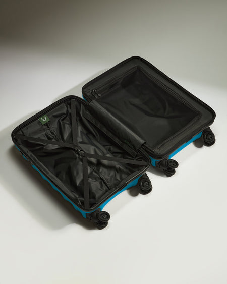 Expandable Carry-On Luggage in Marine Blue - Juno